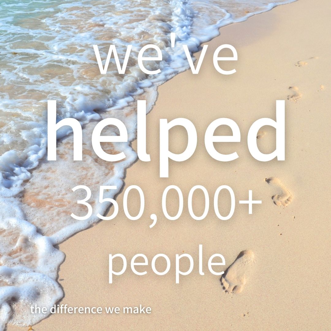 we've helped 300,000+ people